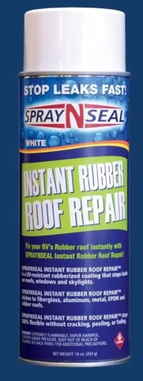 60030 Hengs Industries Heng S Leisure Time White Spray N Seal Roof Repair 16 Oz