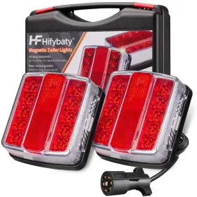 Hf-wtl-0010 Hifybaty Magnetic Led Trailer Towing Light Kit Lights 24ft