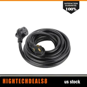 Htc10937483c Hightechdeals8 30amp 25 Ft Rv Power Extension Cord Heavy Duty Stw 10awg 3 Easy Plug In Hand Htc10937483c Hightechdeals8 30amp 25 Ft Rv Power Extension Cord Heavy Duty Stw 10awg 3 Easy Plug In Hand