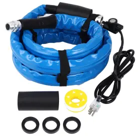 Htc17721429b Hightechdeals8 15ft Heated Water Hose Fits Rv With Storage Bag Antifreeze Drinking