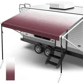 Htc17833495b Hightechdeals8 8ft Rv Awning Fabric 22 Feet Length Pink Camper Replacement Shade Htc17833495b Hightechdeals8 8ft Rv Awning Fabric 22 Feet Length Pink Camper Replacement Shade