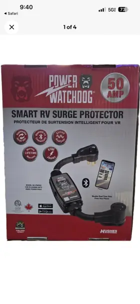 977-pwd50 Hughes Autoformers Power Watchdog 50a Smart Surge Protector Pwd50 B 977-pwd50 Hughes Autoformers Power Watchdog 50a Smart Surge Protector Pwd50 B