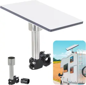 Icilvnx 760450070984 Starlink Mini Pole Clamp Mount Kit Rv Stainless Steel And Black Icilvnx 760450070984 Starlink Mini Pole Clamp Mount Kit Rv Stainless Steel And Black
