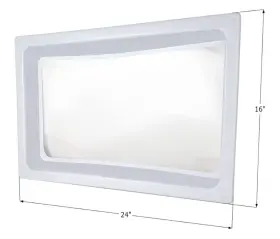 01981 Icon Skylight Inner Dome Sl1422 For 22 Inch X 14 5 Opening - Clear 01981 Icon Skylight Inner Dome Sl1422 For 22 Inch X 14 5 Opening - Clear