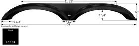 12774 Icon Fender Skirt Tandem Forest River
