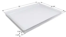 15037 Icon Shower Pan Sp600 Pw 15037 Icon Shower Pan Sp600 Pw