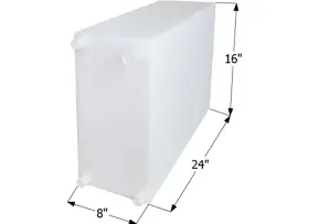 Wt2466 Icon Technologies Limited Rv 12730 Fresh Water Tank 24x16x8 12 Gal