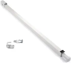 Bk110w Ideal Security Sliding Door Bar With Childproof Pack Size 1 White
