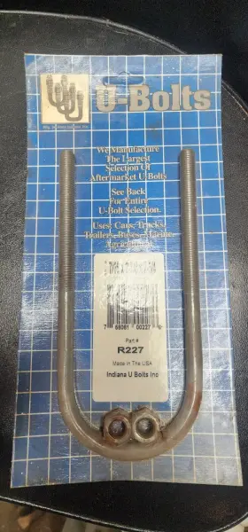 R227 Indiana U Bolts Inc