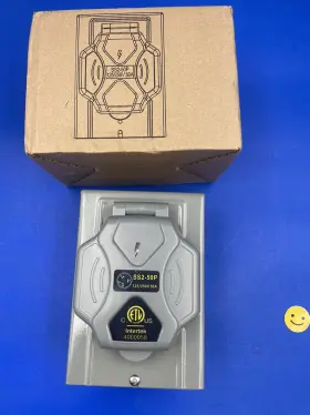 Intertek 400058 Generator Power Outlet Box - Ss2-50p 125/250v 50amp -3prong