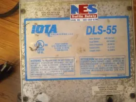 Dls-55 Iota Dsl-55 Series Converter/charger Solar Previously Used #2