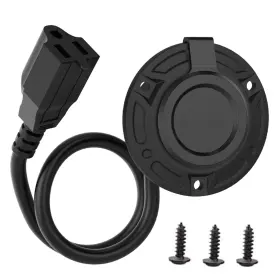 Jacenergy 607111582151 15 Amp Rv Power Inlet Charger Plug 125v Waterproof Electrical Outlet Jacenergy 607111582151 15 Amp Rv Power Inlet Charger Plug 125v Waterproof Electrical Outlet