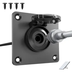 Jacenergy 694743433579 Waterproof Wall Socket For Starlink Mini Dc 5.5 X 2.1 Power Connector Outlet