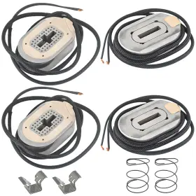 K71376 Jadode 2 Pair 12-1/4 Inch X3-3/8 Electric Trailer Brake Magnet Replacement Kits For 10k Axle
