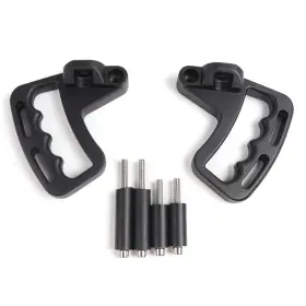 Jc2455 Jecar Front Grab Handles Aluminum Alloy Bars For 2007-2018 Jeep Wrangler