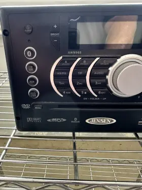Awm968 Jensen Wall Mount Radio Am/fm Dvd Bluetooth Oem Rv #2