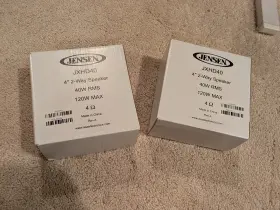 Jxhd40 Jensen 4 Inch 2-way Speakers New