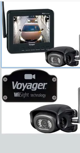 Wvhs541 Jensen New Voyager Digital 5.6 Inch Display Wireless Rv Camera System