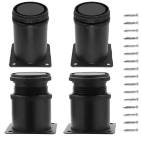 Jersvimc0130-0433 Jersvimc 3 Inch Adjustable Furniture Legs Set Of 4 / 80mm Black Jersvimc0130-0433 Jersvimc 3 Inch Adjustable Furniture Legs Set Of 4 / 80mm Black