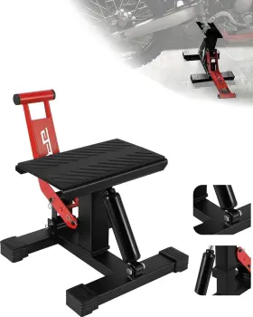 U33140013-a Jfg Racing Motorcycle Dirt Bike Stand 1000lbs Capacity Lift Jack Hoist Red U33140013-a Jfg Racing Motorcycle Dirt Bike Stand 1000lbs Capacity Lift Jack Hoist Red