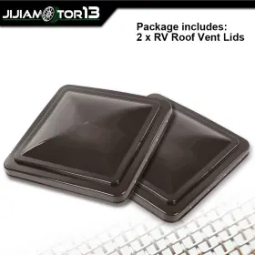 J-02trc0001bsm Jijiamotor13 2pcs Brown 14 Inch X Replacement Roof Vent Cover Camper Rv Trailer Ventline J-02trc0001bsm Jijiamotor13 2pcs Brown 14 Inch X Replacement Roof Vent Cover Camper Rv Trailer Ventline