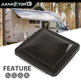 J-02trc0001dsm1 Jijiamotor13 Fit For Ventline Elixir Smoke 14 Inch X14 Roof Vent Cover Camper Rv Trailer J-02trc0001dsm1 Jijiamotor13 Fit For Ventline Elixir Smoke 14 Inch X14 Roof Vent Cover Camper Rv Trailer
