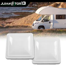 J-02trc0001dwt2 Jijiamotor13 Fit For Ventline Elixir 14 Inch X14 Roof Vent Cover Camper Rv Trailer 2pcs