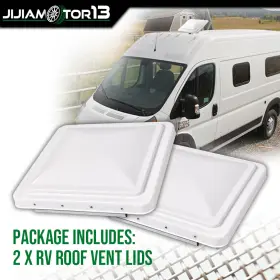 Jijia012065 Jijiamotor13 2pcs White 14 Inch X Roof Vent Cover Camper Rv Trailer Ventline Replacement Jijia012065 Jijiamotor13 2pcs White 14 Inch X Roof Vent Cover Camper Rv Trailer Ventline Replacement