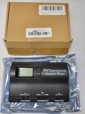 6636-3452 Jinuka 83303862 Digital Rv Thermostat Replacement For Heat/cool T-stat Used #2