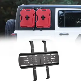 A3332-00005-bk Joytutus Rear Window Storage Molle Panel Kit Compatible With Wrangler Jl 2018