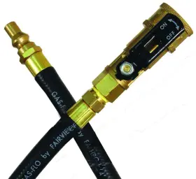 07-31235 Jr Products 144 Inch Rv Porpane Appliance Hose 1/4 Quick Disconnect Coupler And Male