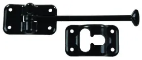 10434 Jr Products Plastic T-style Door Holder 6 Inch Black For Rv Camper Trailer Entry
