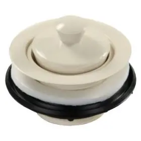 95115 Jr Products Plastic Parchment Bath/shower Strainer W Pop-stop Stopper