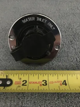 9691-300-023 Jr Rv1022c Rv Camper Trailer Products City Water Fill Flange Port Connectio