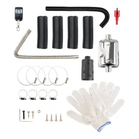 2435844 Kac 12v 5kw New Diesel Air Heater All-in-one Remote Control For Car Rv #3