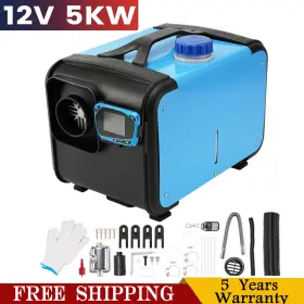 256448 Kac Air Diesel Heater Blue All-in-one Lcd Screen For Car Suv Boat Rv Bus 12v 5kw 256448 Kac Air Diesel Heater Blue All-in-one Lcd Screen For Car Suv Boat Rv Bus 12v 5kw
