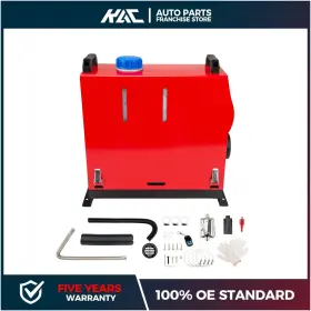 Adv105432 Kac Red And Black Diesel Air Parking Heater All In One With Lcd Remote Control 5kw 12v
