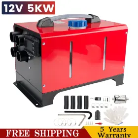 Kc0dah01100 Kac Air Diesel Heater New Lcd Remote 12v 5kw Fits Bus Truck Motor-homes 4 Hole 5000w Kc0dah01100 Kac Air Diesel Heater New Lcd Remote 12v 5kw Fits Bus Truck Motor-homes 4 Hole 5000w