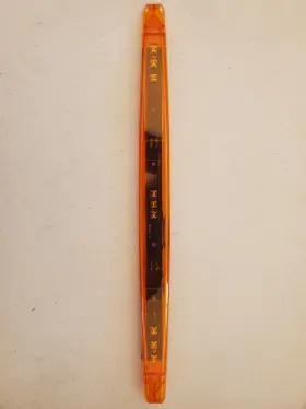 L04-0026a Kaper Ii Amber 3 Light Combination Clearance Id Bar Sealed Marker 9 Led Trailer