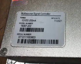 16087-202 Key Tv Multisource Signal Controller Rv Model Untested #2