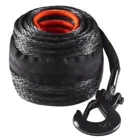 8879936 Kffkff Synthetic Winch Rope Line Cable 3/8 Inch X 100ft 26500 Lbs For Suv Truck