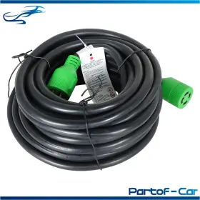 Kte4392534 Kinte Tech 30 A 50 Ft Power Cords Nema L14-30p To L14-30r 4 Prong Generator Extension Cord Kte4392534 Kinte Tech 30 A 50 Ft Power Cords Nema L14-30p To L14-30r 4 Prong Generator Extension Cord
