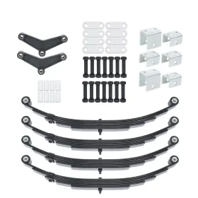 Kte5582967 Kinte Tech 6000lbs 5 Leaves 3000lbs Trailer Tandem Axle Suspension Kit
