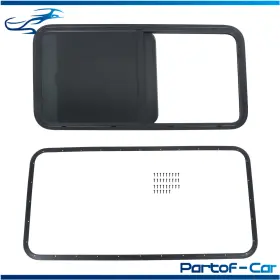 Kte6221829 Kinte Tech Rv Exit Window 42 Inch W X 22 H Optional Trim Replacement Camper Black Kte6221829 Kinte Tech Rv Exit Window 42 Inch W X 22 H Optional Trim Replacement Camper Black