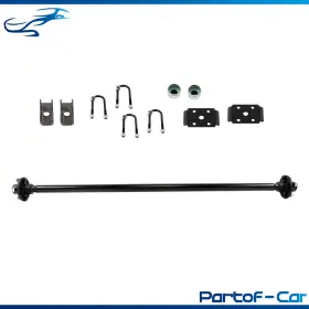 Kte6223578 Kinte Tech 4 Lug-4ft 61ft Hub Face 46ft Spring Center For Light Trailers 2000lbs Trailer Axle