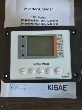 Bic1220080 Kisae Bidirectional 2000w Sinewave Inverter With 80a Battery Charger 12v #2