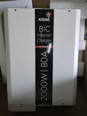 Bic1220080 Kisae Bidirectional 2000w Sinewave Inverter With 80a Battery Charger 12v