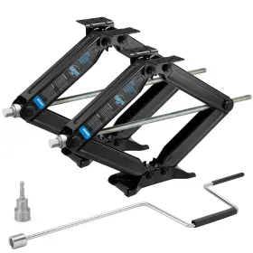 Kr1230-ko-us-fba Kohree Rv Trailer Leveling Jacks Set Of 4 - 9500 Lbs Capacity 24 Stabilizer