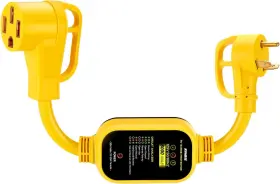 Kohree Kr6441 30 To 50 Amp Rv Adapter With Surge Protector 8000 Joules For Camper