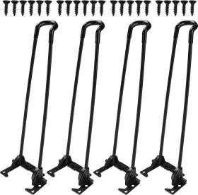 Lvb07004-30cm La Vane 12 Inch / 30cm Folding Table Legs 4-pack 12&apos &apos /30cm Black Lvb07004-30cm La Vane 12 Inch / 30cm Folding Table Legs 4-pack 12&apos &apos /30cm Black